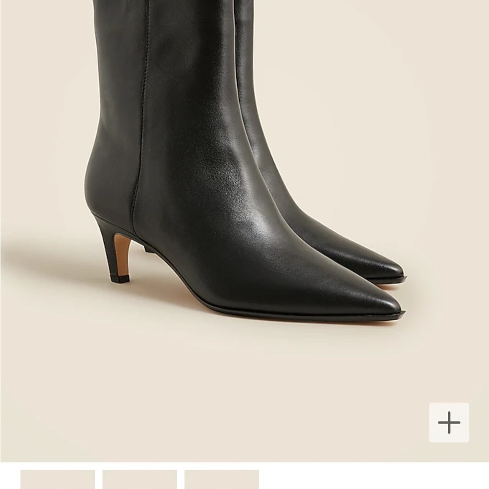 J. Crew New Stevie Leather Ankle Boot NWT